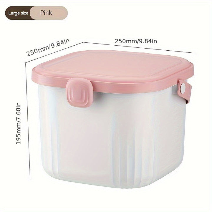 1pc Caja de Almacenamiento de Juguetes, Caja de Almacenamiento de Bloques de Construcción de Plástico para el Hogar, Cubo de Almacenamiento de Gran Tamaño, Caja de Clasificación de Ropa para Armario