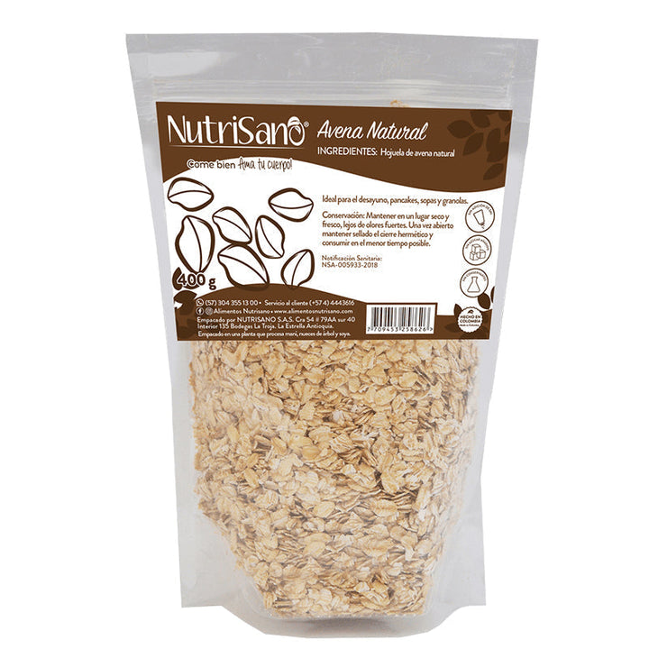 AVENA NATURAL NUTRISANO 400G