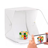 Mini Estudio Fotografía Caja de Luz LED Fotos Plegable HL11031