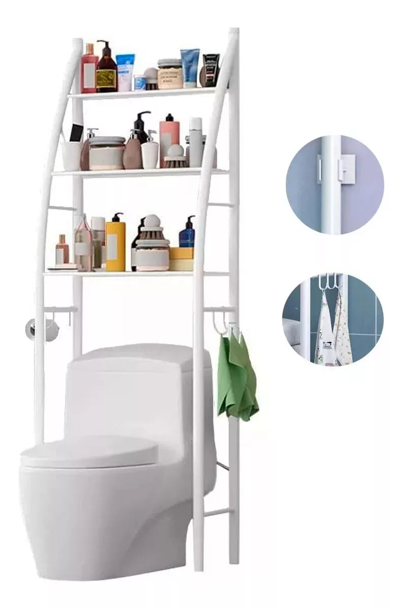 Organizador De Baño Estantería Mueble Ahorrador De Espacio