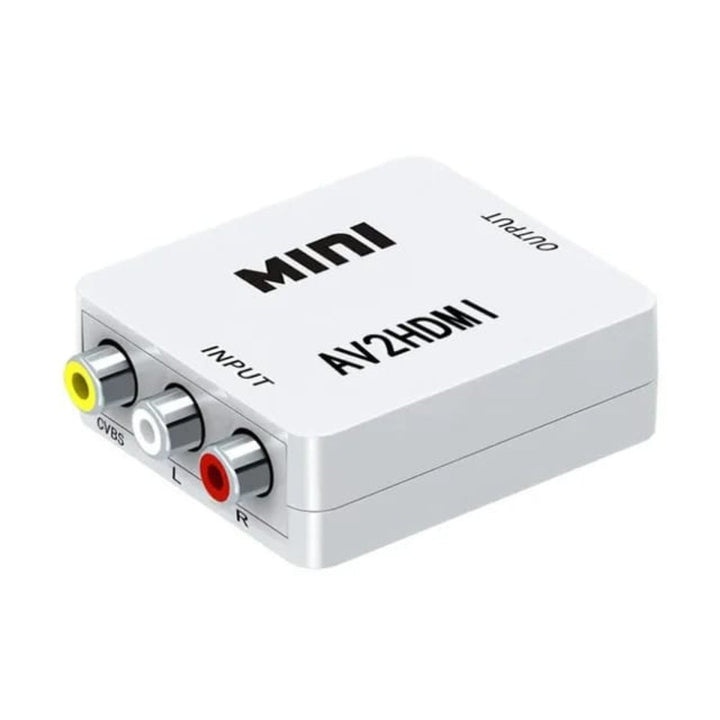 Caja Convertidora AV/HDMI Adaptador De Video AV2HDMI