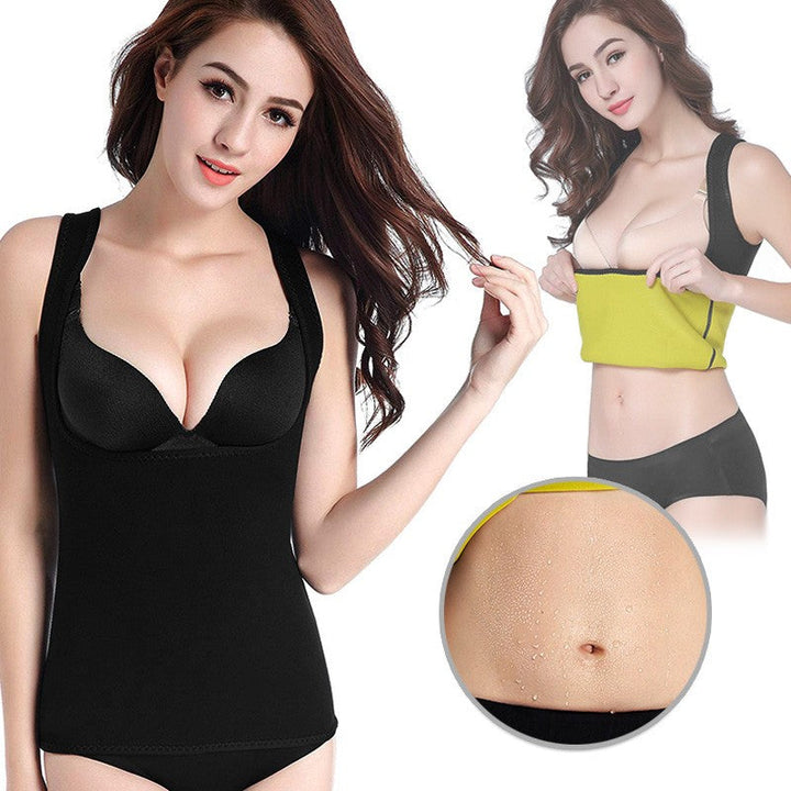 Chaleco Reductor Mujer Faja Neopreno Sin Broches RE US02
