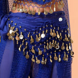 Caderin Cinturón De Danza Árabe Danza Del Vientre Monedas CDA5C