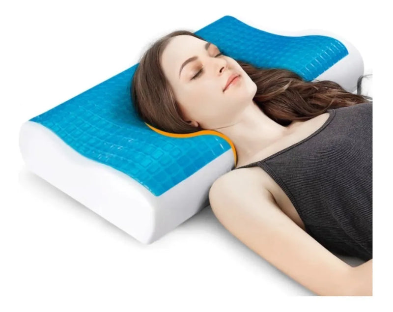 Set X2 Almohada Gel Ortopédica Cool Pillow Restform