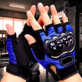 Guantes Moto Medio Dedo Ciclismo Motociclista AE322