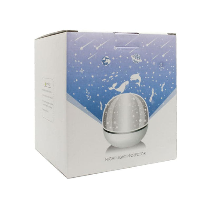 Espanta Cuco Con Luz De Ballenas Y Estrellas