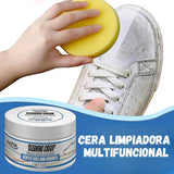 Crema limpiadora de zapatos blanqueador quita manchas