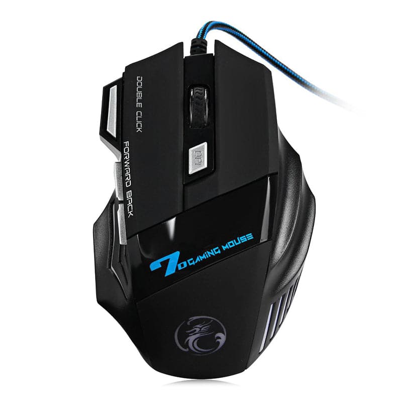 Mouse Gamer Con Boton De Doble Disparo Imice X7 IMICEX7