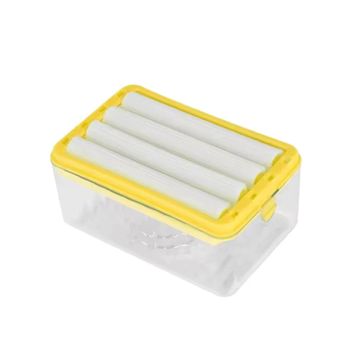 Jabonera Multifuncional Con Rodillos Dispensador Jabon