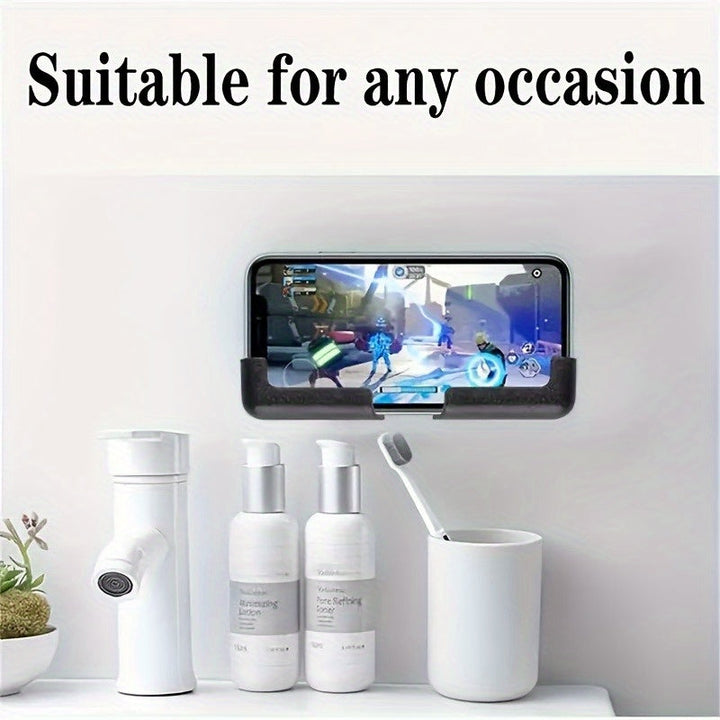 Soporte para teléfono móvil de coche ajustable - Ligero y portátil, sin desperdicio de espacio, compatible con todos los teléfonos inteligentes - Opciones negras, doradas, azules - Regalo perfecto para cumpleaños, Pascua, Navidad, ideal para Navidad