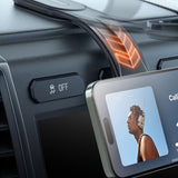 1pc FlexiMounts Soporte magnético para teléfono de coche, brazo de aluminio desmontable y flexible, soporte de silicona para el salpicadero, compatible con la mayoría de los vehículos