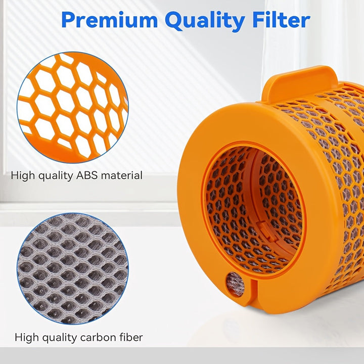 Filtro de repuesto de fibra de carbono para purificadores de aire Dyson modelos PH01, PH02, PH03, PH04 y PH3A.