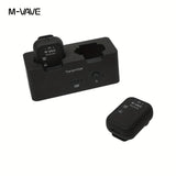 Juego de Transmisor y Receptor Recargable M-VAVE WP-12 2.4G con Auriculares Inalámbricos para Monitorización Estéreo Mono