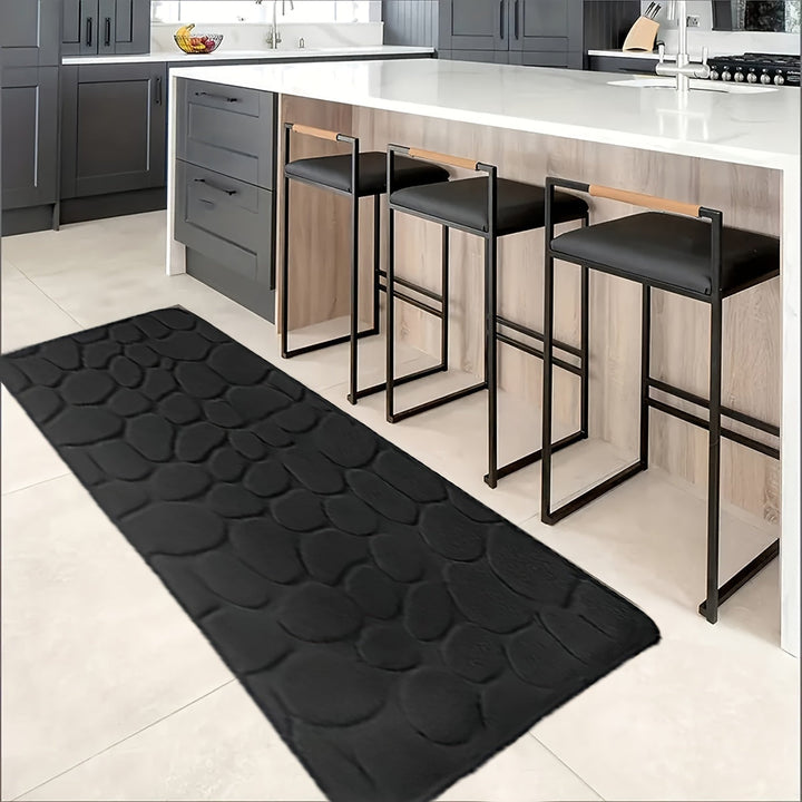 Tapete de Cocina de Tamaño Grande Antideslizante y Absorbente, Tapete de Suelo Lavable a Máquina, Tapete Suave para Restaurante