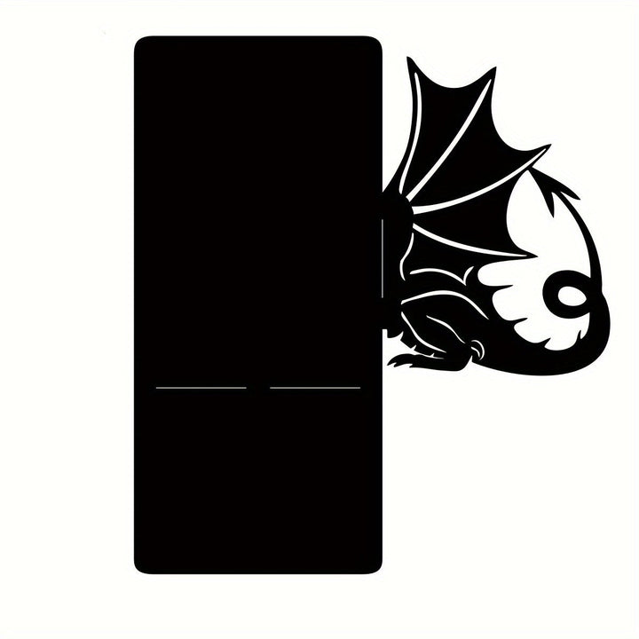 2pcs Soportes para Libros de Metal de Fantasía Dragón - Resistentes, Antideslizantes para Biblioteca y Decoración de Escritorio - Regalo Perfecto para Amantes de los Libros