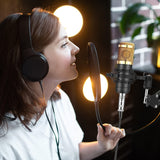 Nueva caja de podcast V8S, interfaz de audio todo en uno con micrófono de condensador de estudio, perfecta para podcasting, grabación, canto, transmisión y juegos, PC, teléfono inteligente.