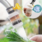 2 piezas/10 piezas de filtro para grifo y papel filtro, sin electricidad, extensión para grifo, para filtración de agua de cocina