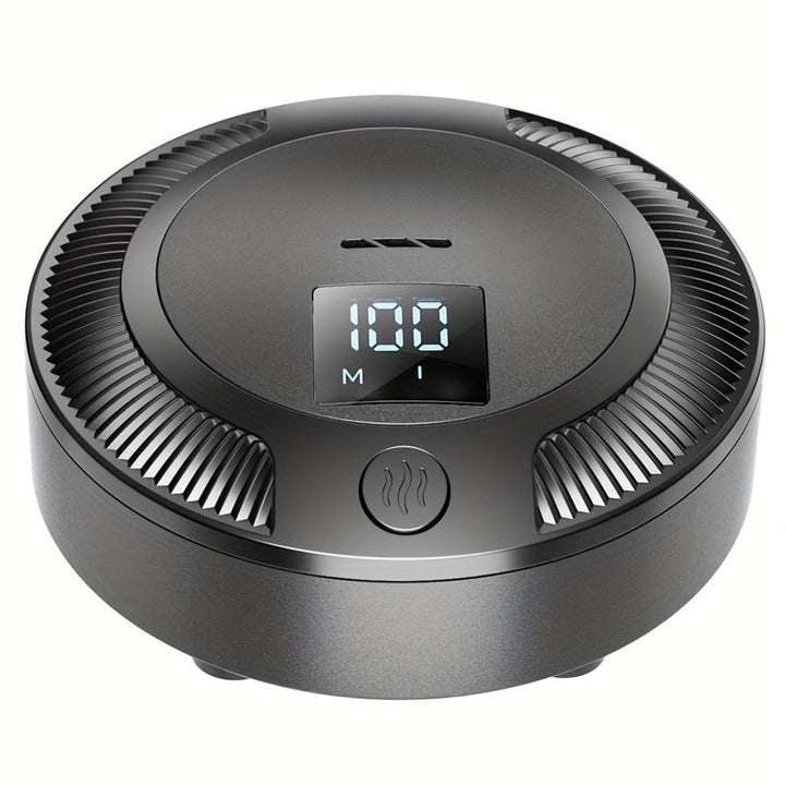 Presione y mantenga para encender la pantalla inteligente para un monitoreo preciso | Purificación duradera | Una máquina puede manejar todas las fuentes de olores en la casa