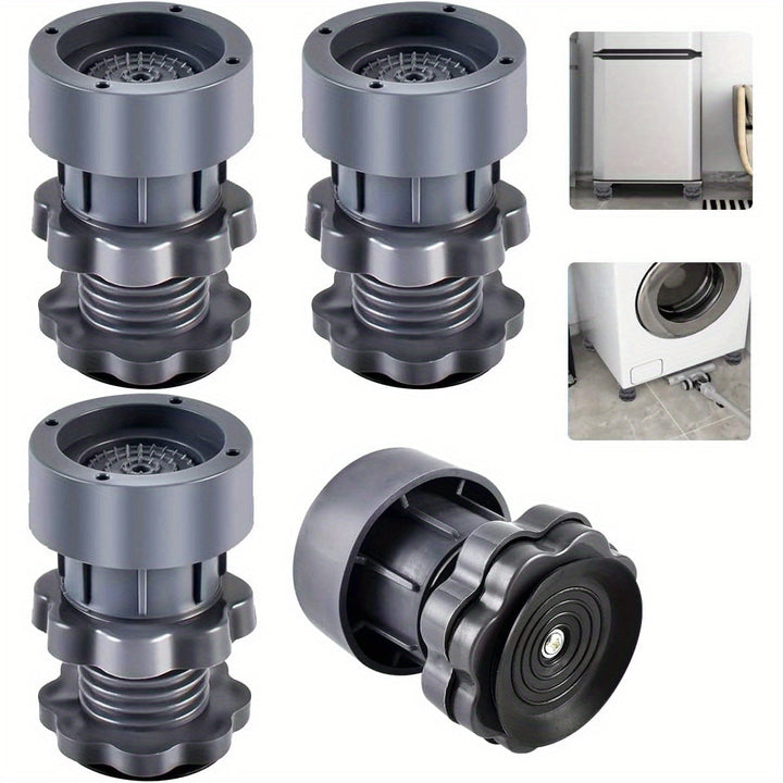 4 Piezas de Dampenadores de Lavadora, Dampenadores Ajustables, Altura Ajustable, Lavadora y Secadora