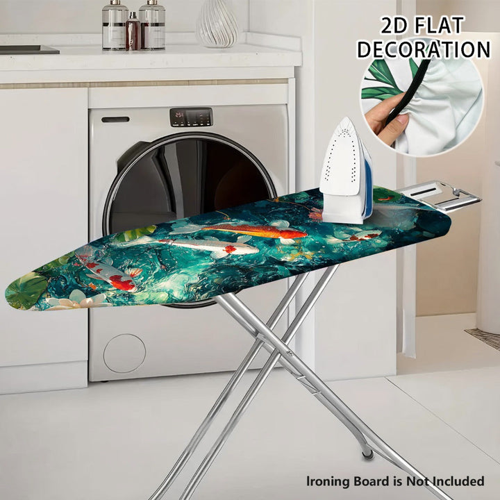 Fundas para Tabla de Planchar – Acolchado Resistente al Calor, Borde Elástico, Funda Robusta para Tablas Estándar Lavable a Máquina – 1pc (tabla no incluida)