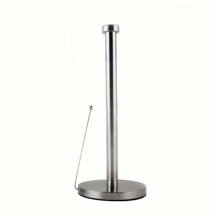 Soporte para Toallas de Papel de Acero Inoxidable - Fácil Instalación, Estante Vertical de Cocina sin Taladro para Rollos y Pañuelos