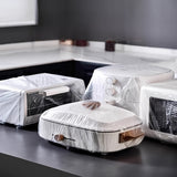 20-Pack ClearGuard Espesado PVC Microondas Cubre, Universal Transparente a Prueba de Polvo Película Protectora para Electrodomésticos, Utensilios de Cocina y Bandejas para Hornear