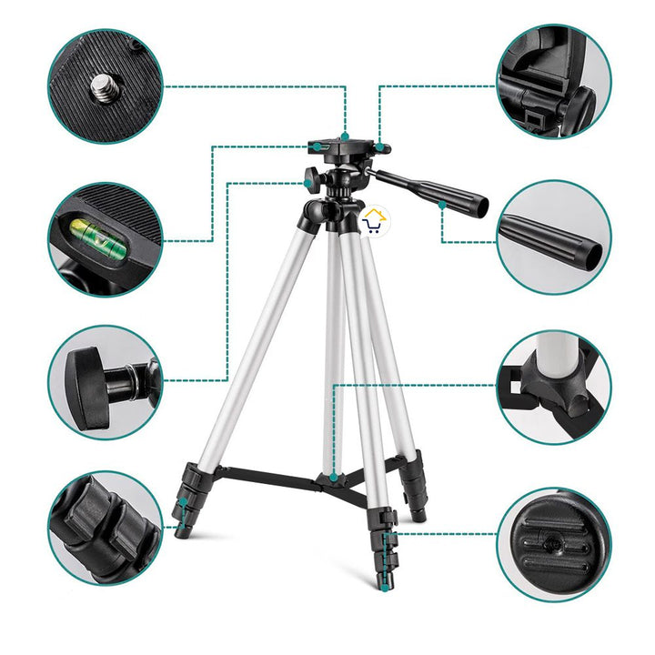 Trípode Soporte Celular Cámara Fotos Control Remoto 3888