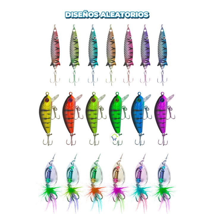 Señuelos Para Pesca Anzuelo ZD-24