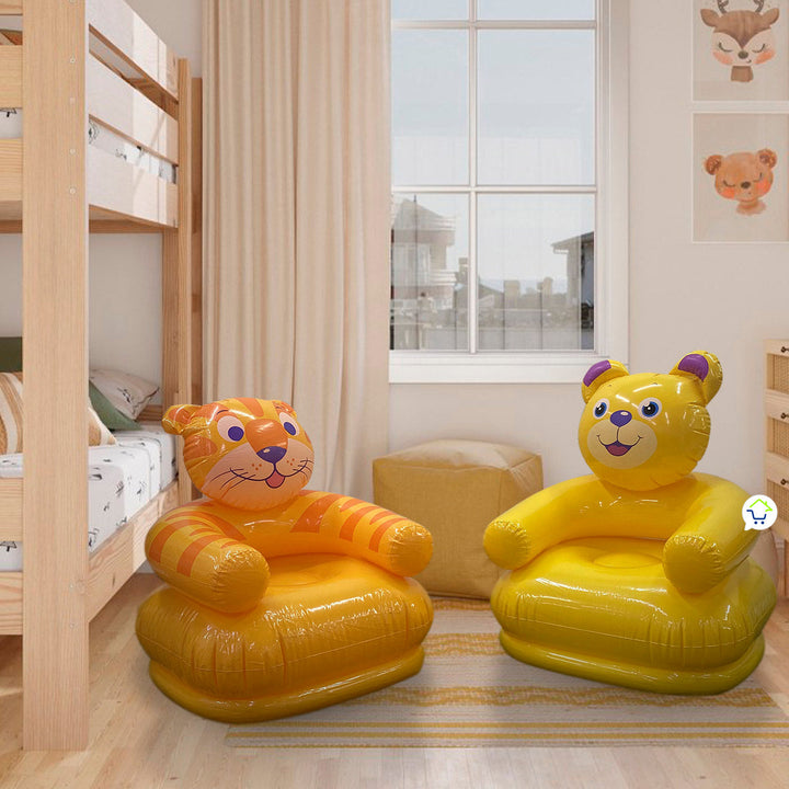 Silla Puff Infantil Portable Sillón Inflable Niños 68556NP