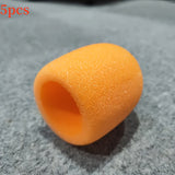 5 Fundas de Micrófono Resistentes a Viento, Polvo y Golpes - Fundas Lavables No Desechables para Estudio, Live, KTV, Podcast - Compatibles con la Mayoría de Microfonos (Azul/Amarillo/Rojo/)