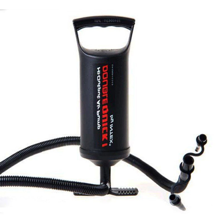 Inflador Manual Doble Presión Velocidad 3 Boquillas Ciclismo Camping Piscinas 68612