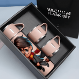 1 juego de Termo de Acero Inoxidable Harry Potter 17 oz | Aislado Térmico, Mantiene Bebidas Calientes o Frías | Para Negocios, Escuela y Oficina LHB05231