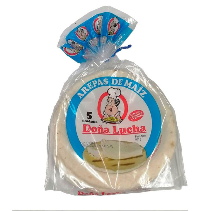 AREPA DONA LUCHITA 500G  MAIZ BLANCO