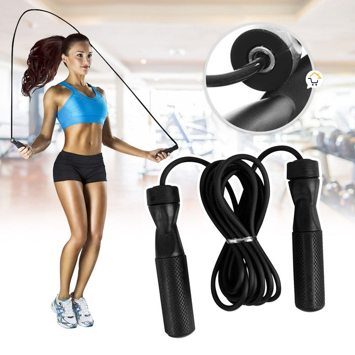 Cuerda Para Saltar Lazo Soga Crossfit Gimnasio CSP-1138