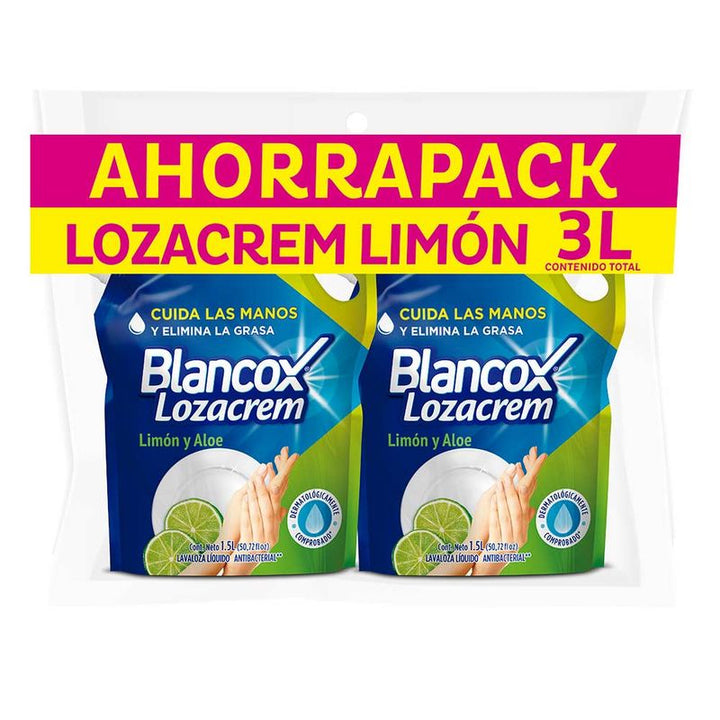 LOZACREAM LIQ BLANCOX 2U 3000ML LIMON