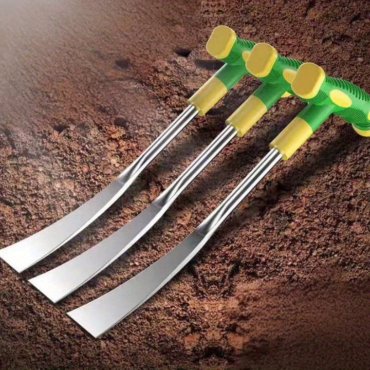 1 Juego, ¡Domina Todos Los Territorios! 2 Piezas, Cuchara Multifuncional de Acero Inoxidable para Cavar, Desherbar y Transplantar - Perfecta para Macetas de Flores a Granjas, Esencial para Jardinería en Todas las Estaciones (2)