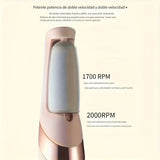 Removedor Eléctrico Recargable & Herramienta de Pedicura - USB Recargable, 400mAh, Portátil - Incluye Molinillo y Lima para Uñas - Ideal para uso en casa y viajes, kit de pedicura portátil