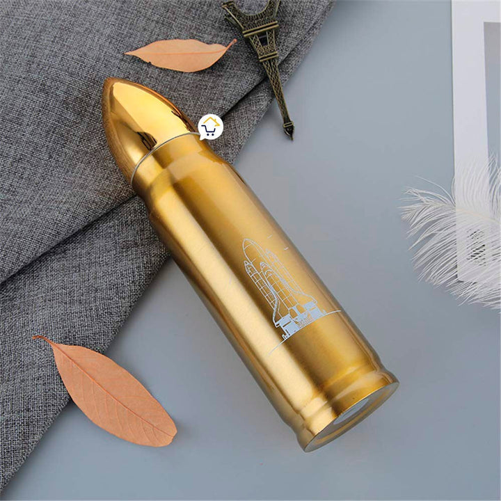 Termo Acero Inoxidable 350ml Tipo Bala Camping Deportes MJ-381