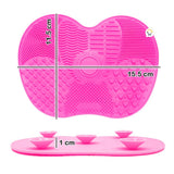 Limpiador Brochas Maquillaje Silicona Profesional Limpieza LP-02