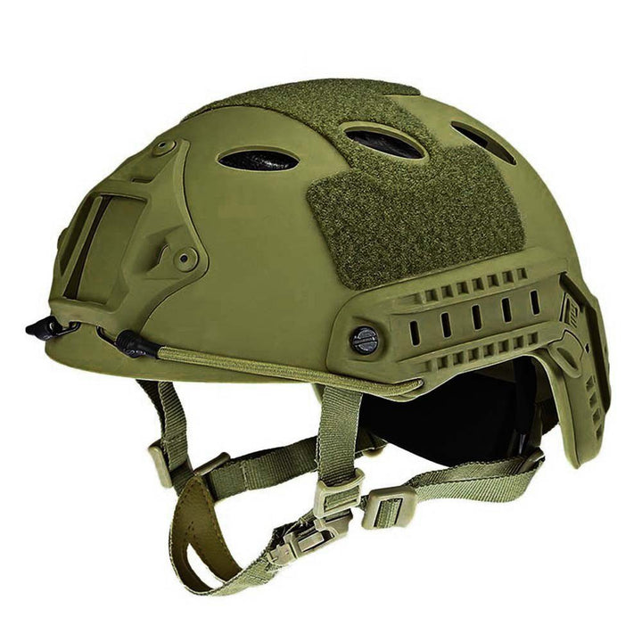 Casco Militar Táctico Ajustable Paintball Airsoft Deportes RF 286