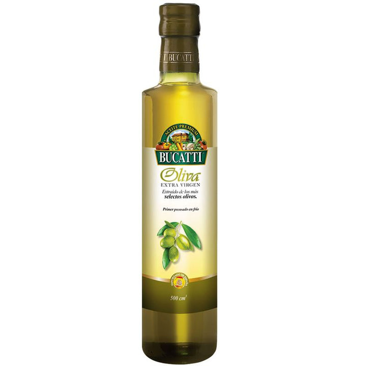 ACEITE OLIVA BUCATTI 500ML EXTVIRGEN