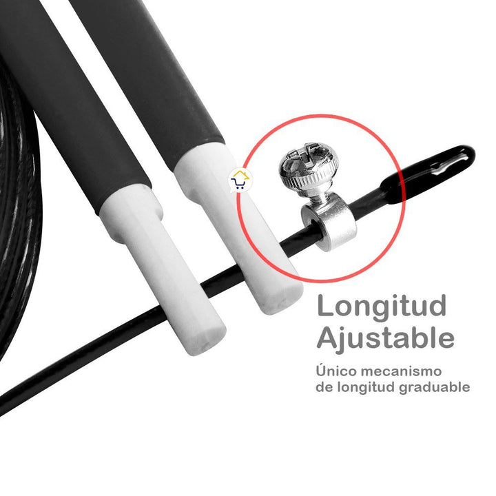 Cuerda Para Saltar Crossfit Soga Metal Gimnasio Deportes CPS-2311