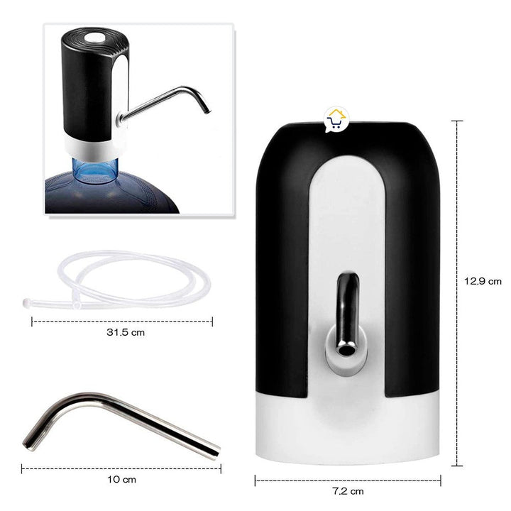 Dispensador Botellón De Agua Recargable USB Eléctrico HS06