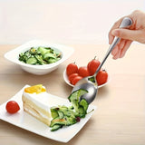 Juego de 16 Cucharas de Acero Inoxidable Plateado, Cuchara para Sopa, Cuchara Ralladora y Mezcladora - Adecuadas para Sopas, Café y Postres - Lavavajillas Seguro - Utensilios Esenciales para Hogar y Restaurante