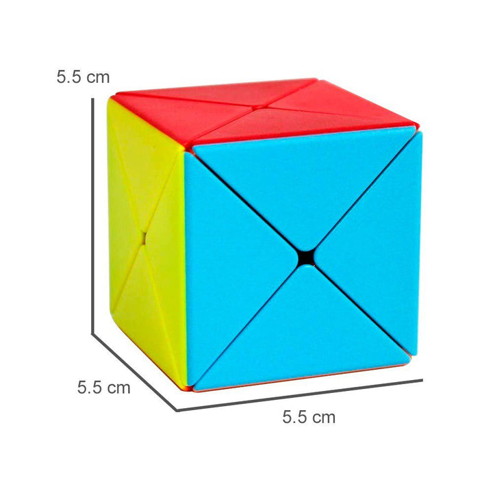 Cubo Rubik Rompecabezas 5.5 cm Cubo Mágico Colores 126561