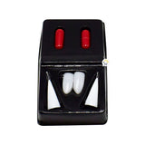 Colmillos Dracula Capsula Sangre Accesorio Disfraz Adultos OF225