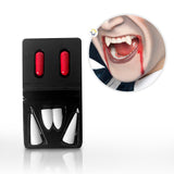 Colmillos Dracula Capsula Sangre Accesorio Disfraz Adultos OF225