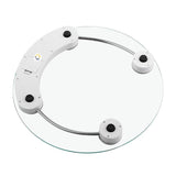 Balanza Redonda Portátil Baño Báscula Digital Pesa 180 Kg GY6991