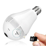 Camara Seguridad Panorámica Wifi Ip Tipo Bombillo B13lV2