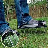 1 Par de Zapatos para Jardinería con Púas de 4.19 cm - Herramienta Manual para Aerar Césped, Antideslizante para Cortacéspedes y Trabajos en el Jardín, Compatible con Césped Natural y Artificial - Calzado Resistente al Clima, Diseño Robusto, Durabilidad
